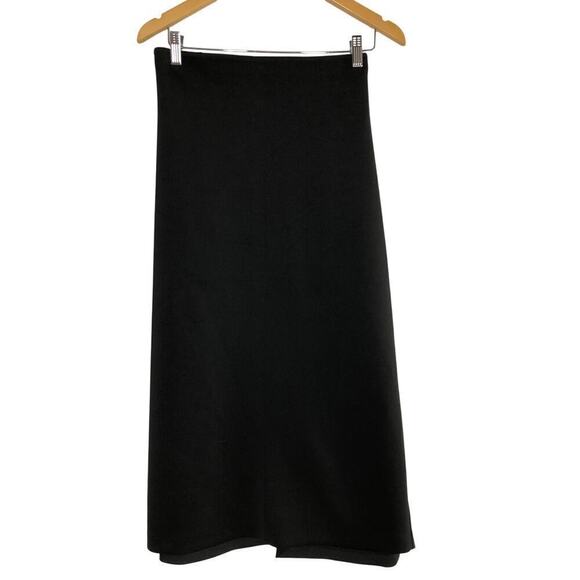 Good American Scuba Skirt Pencil Midi Black NWOT GA7 4X - Picture 3 of 8